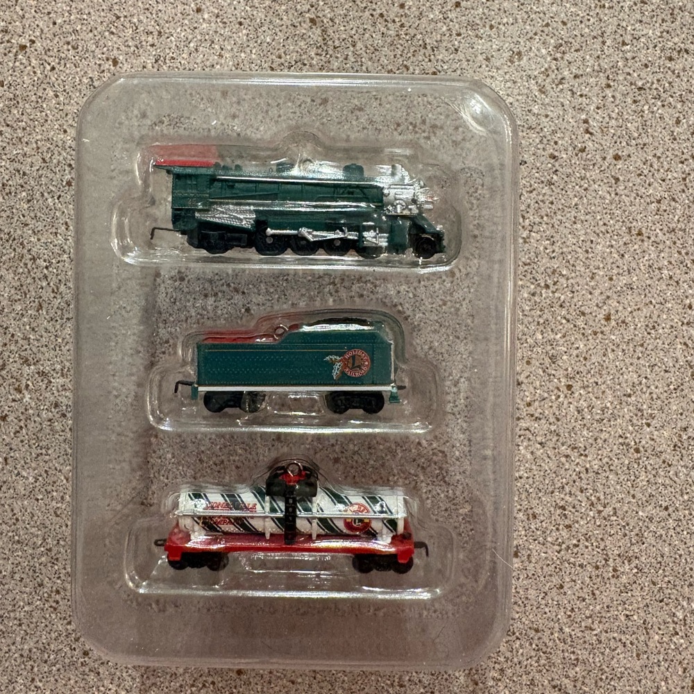 Hallmark Keepsake Miniature Train Ornaments - Holiday Railroad Lionel Trains - Picture 2 of 4